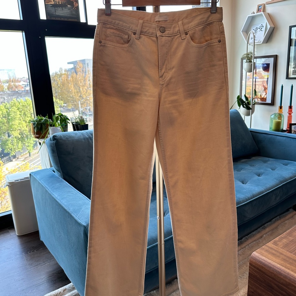 Classic Tan Women's Jeans Wide Leg